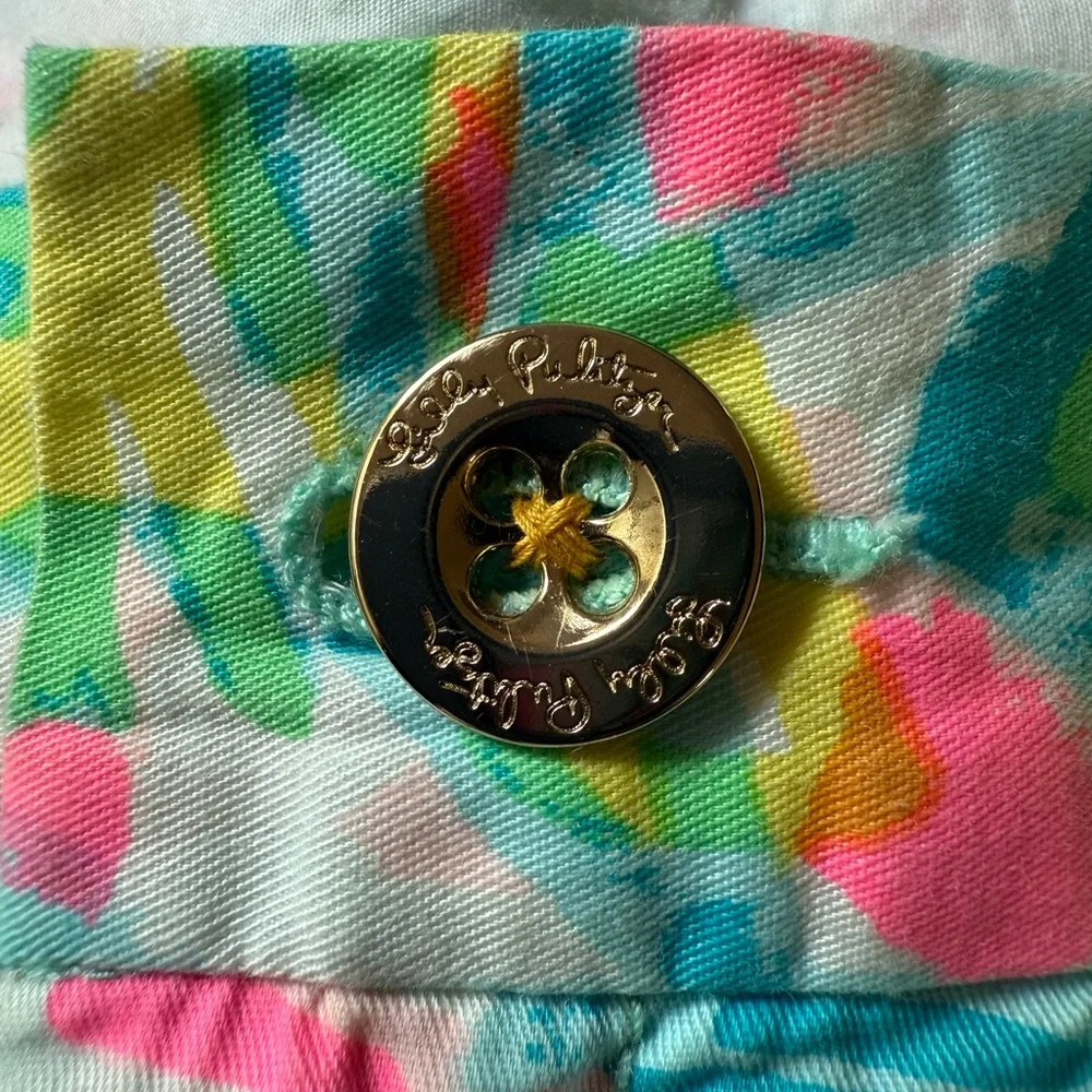 LILLY PULITZER Callahan Shorts 5” Inseam Tropical Resort‎  Travel Colorful 6